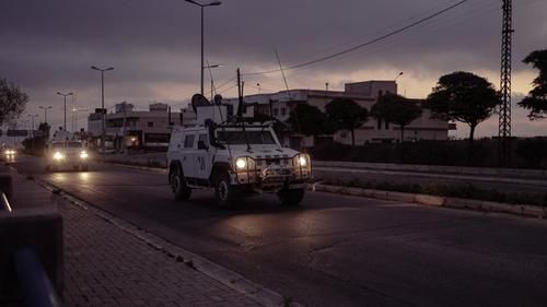 Патруль миротворцев ООН. Марджаюн, Ливан. 18 августа