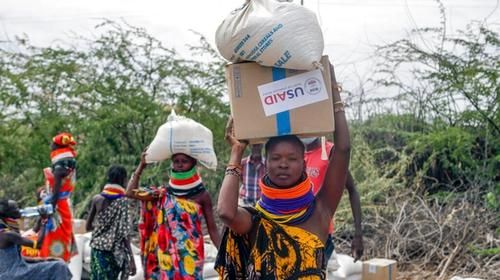 Доставка гуманитарной помощи USAID в Кении, 2022 год