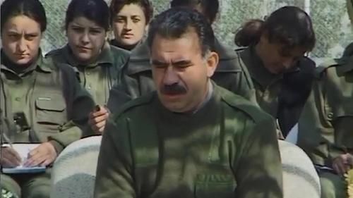 Абдулла Оджалан с бойцами РПК. 1990-е годы