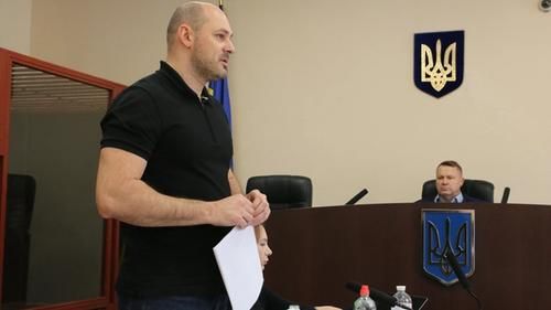 Руслан Магамедрасулов на судебном заседании